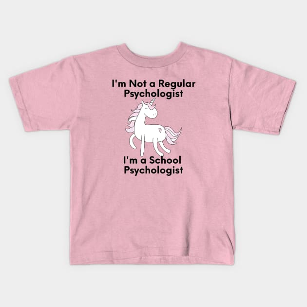 School Psych Kids T-Shirt by EtheLabelCo